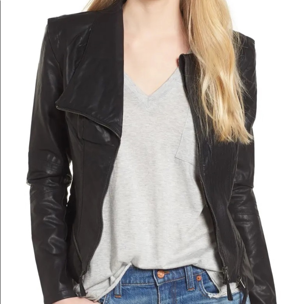 NWT BLANKNYC Faux Vegan Leather Jacket